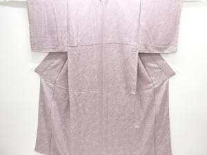 未使用品　墨流し模様織出し色無地着物